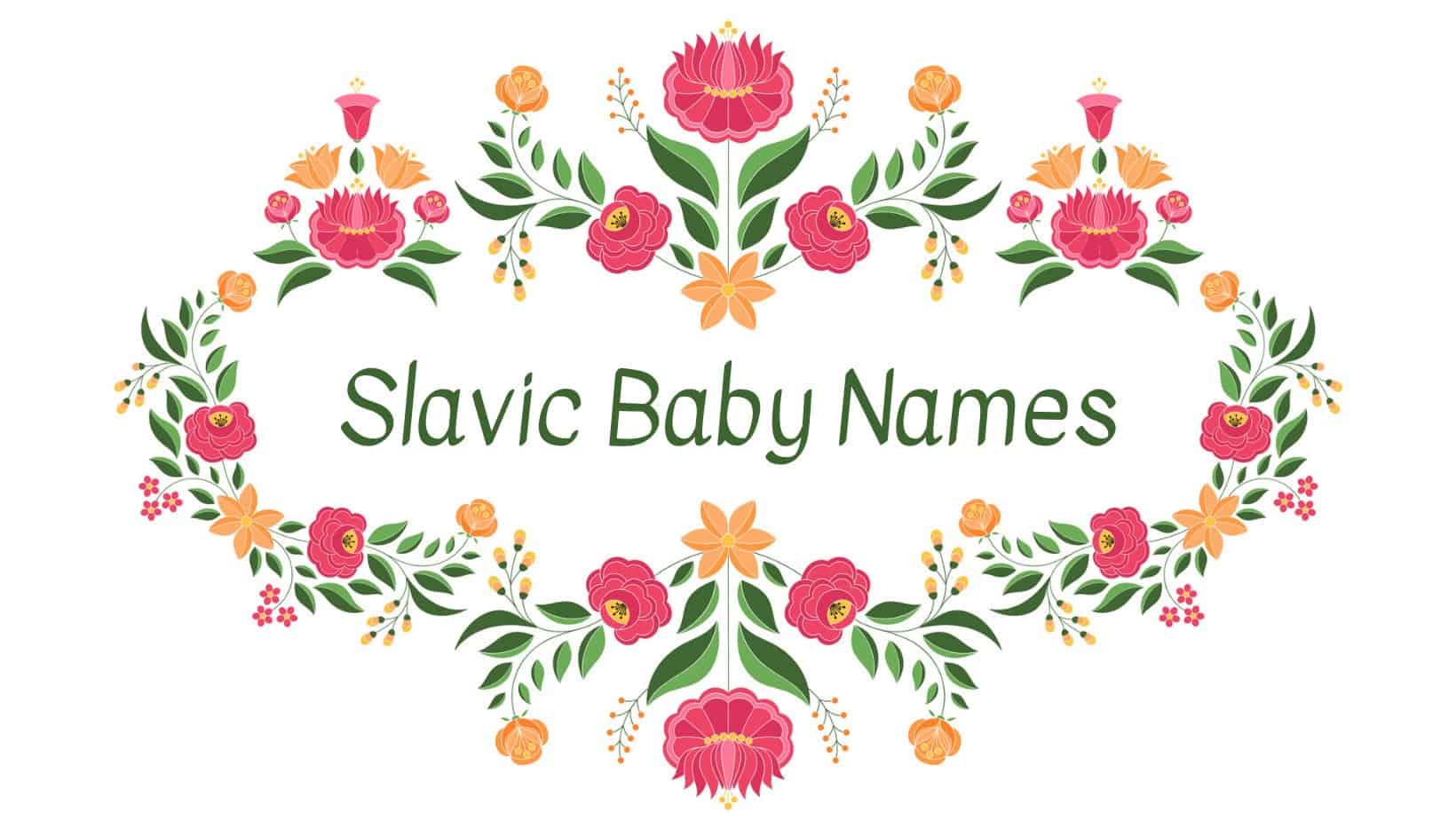 Slavic baby names we love!