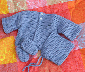 Easy crochet baby boy sweater pattern free download