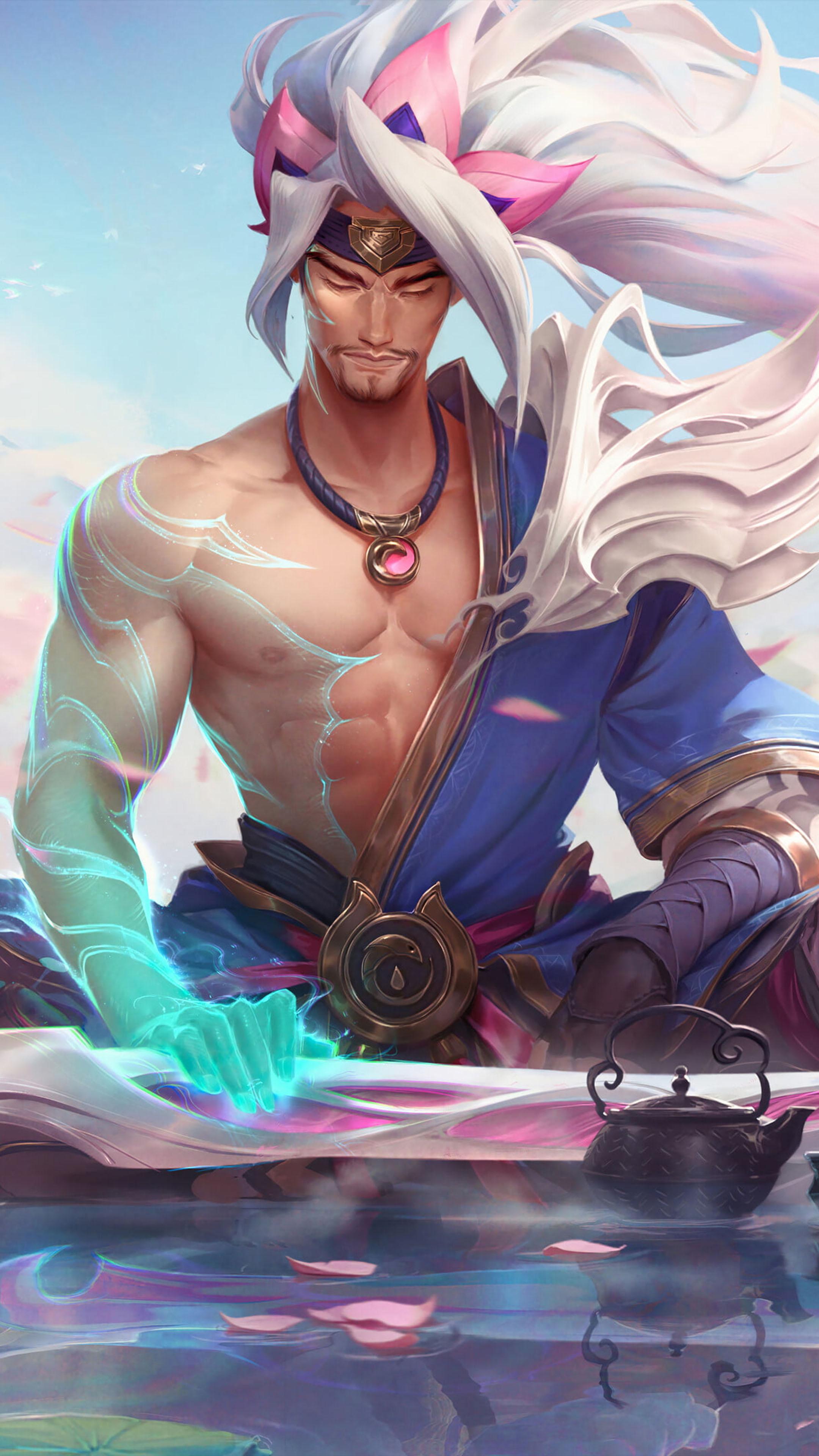 Yasuo is one of the game's most popular characters, . Yasuo League Of Legends 4k Ultra Hd Mobile Wallpaper