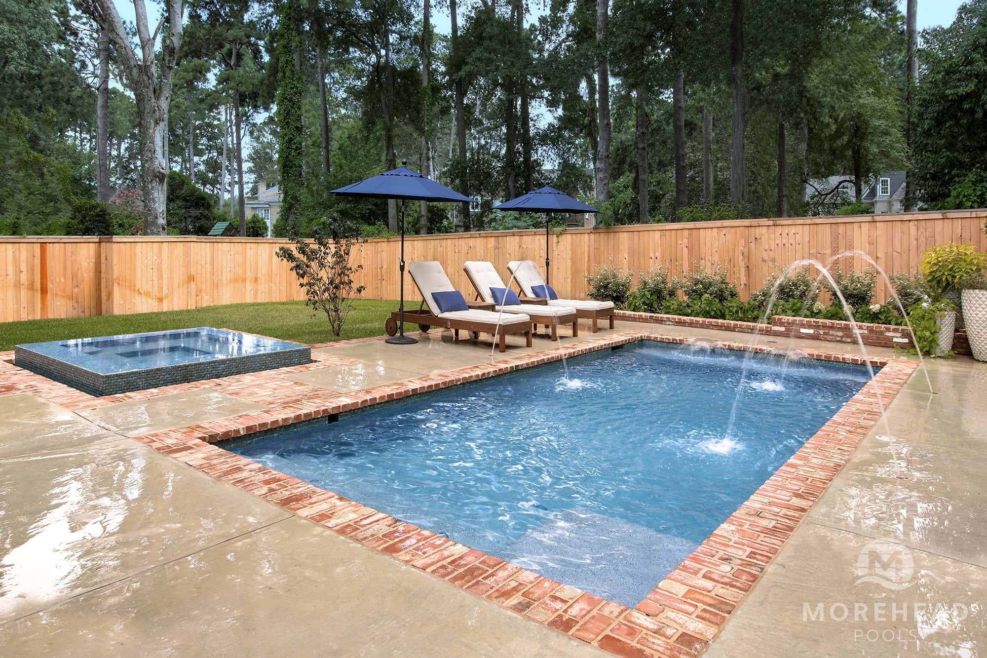 Elaborate, rich visuals show your ball's path and give you a realistic feel for wh. Inspiring Ideas For A Small Backyard Pool Morehead Pools