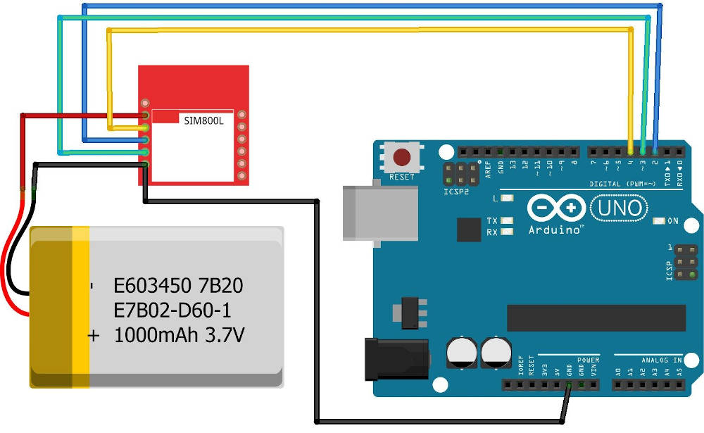 Programming the SIM800L