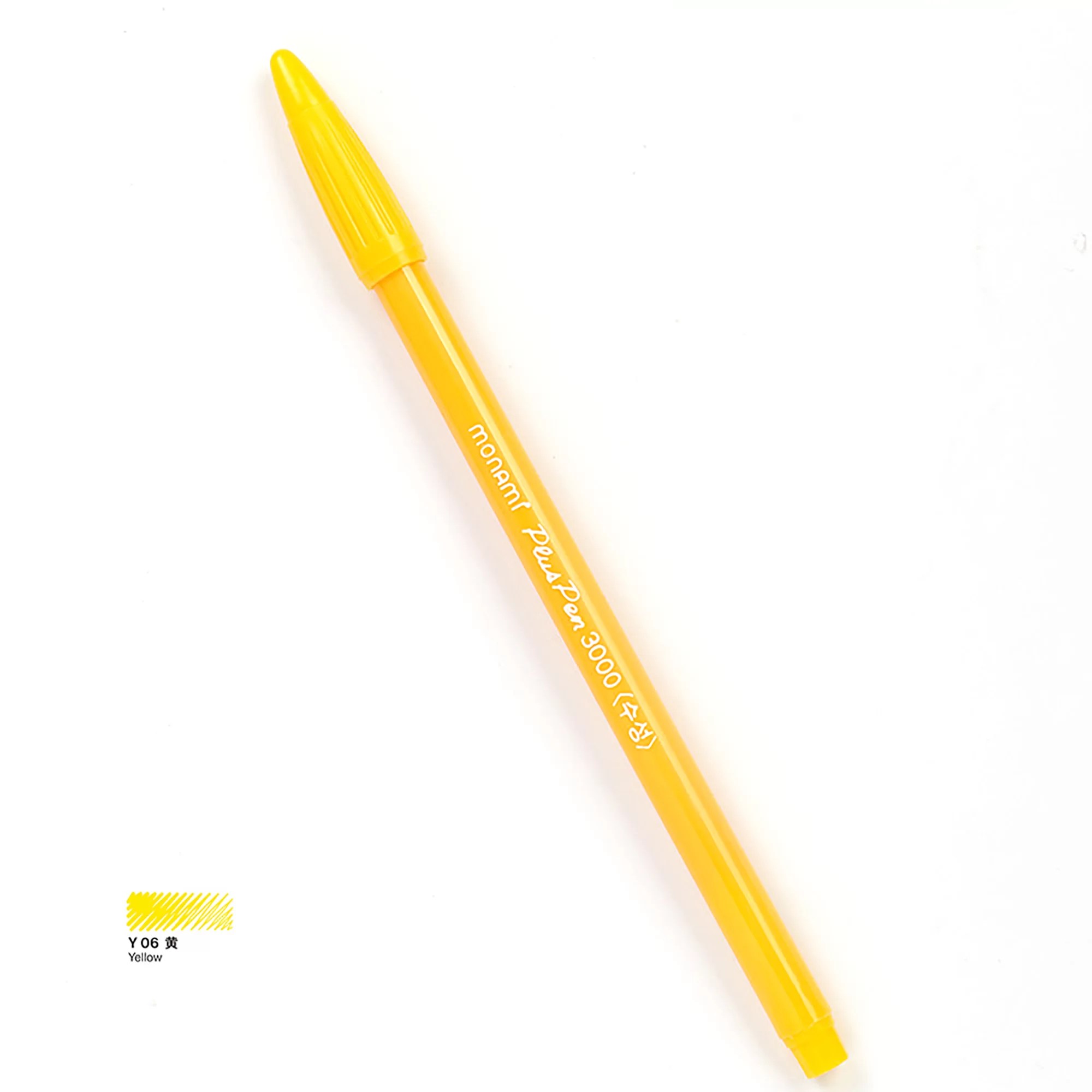Monami Plus 3000 Penna A Pennarello Con Inchiostro A Base Acqua - Punta Fine, Colore Nero, Confezione Da 12 Pezzi - 6