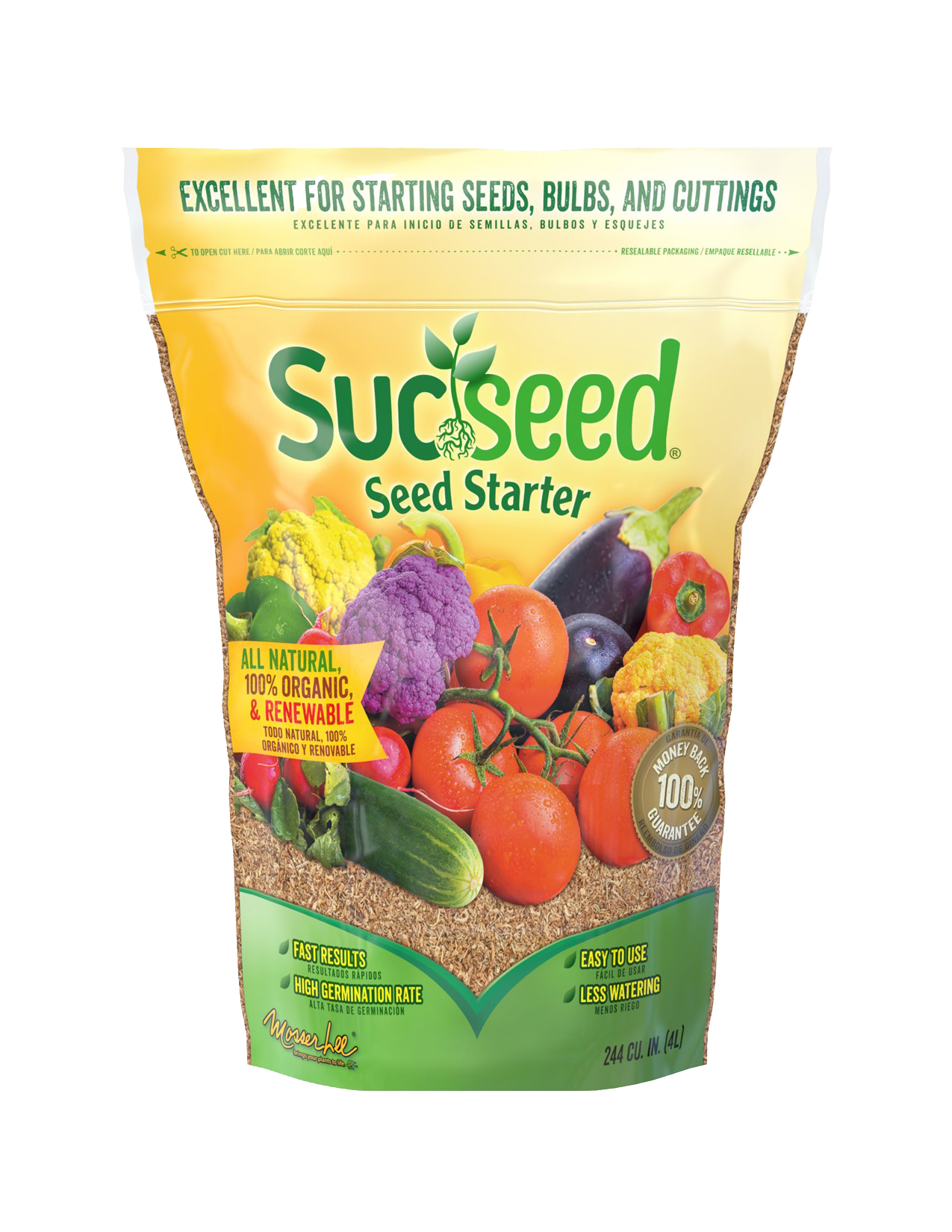 SucSeed Organic Seed Starting Medium - Thumbnail 2