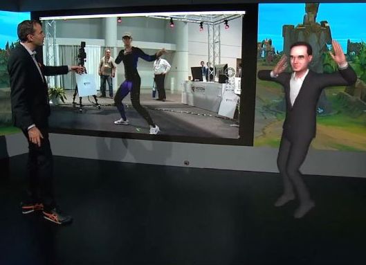 Motion capture camera system set up in a laboratory environment