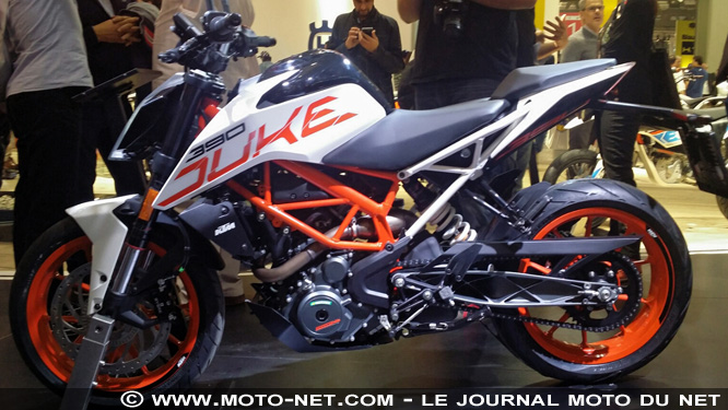 Nouveautes Ktm 125 250 Et 390 Duke 2017 Premieres