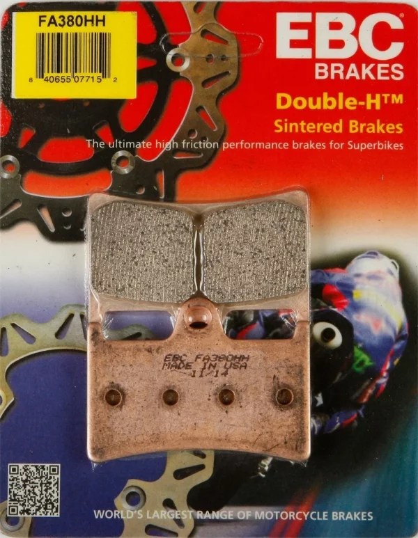 EBC Front Brake Pads, Sintered Metal - FA380HH