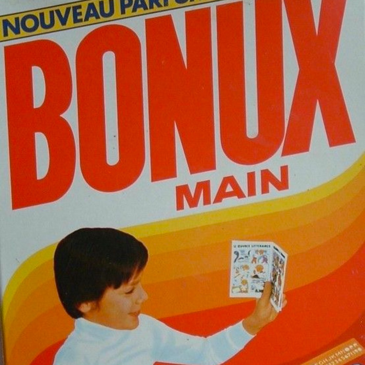 Lessive Bonux Existe T Elle Encore Cadeau Bonux" — Récompense des enfants sages