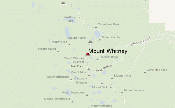 Mount Whitney Mountain Information Mount Whitney.12 