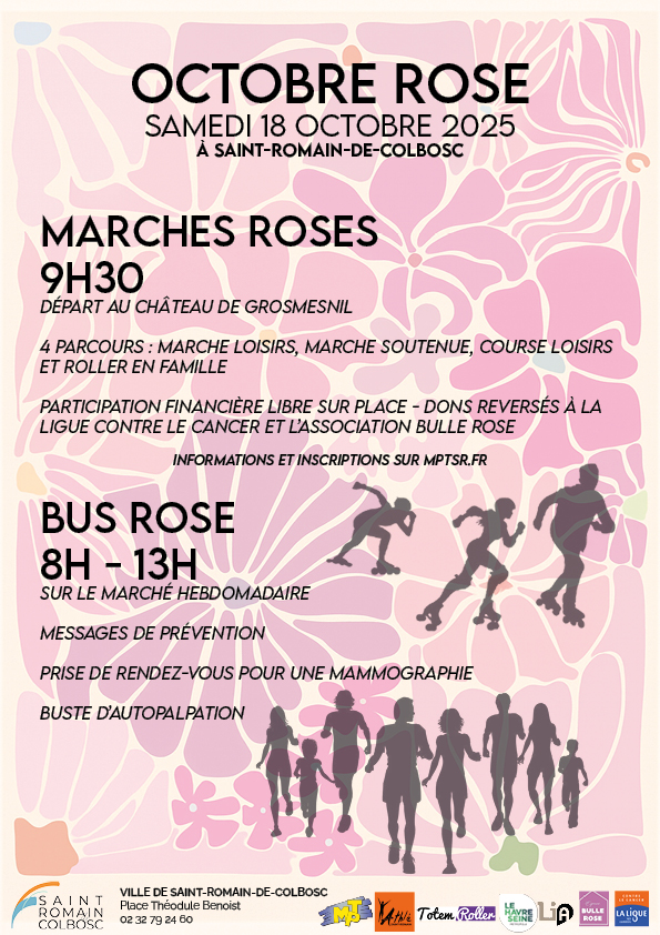 AFFICHE MARCHES ROSES