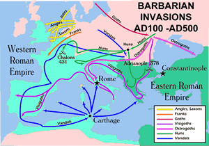 The Barbarians Of The Middle Ages 