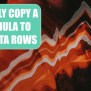 Copy A Formula To All Data Rows - Excel Tips - MrExcel Publishing