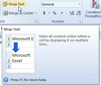 Excel Shortcut Controlling Word Wrap Excel Tips Mrexcel Publishing - Light Illustrations - Amazing HD Collection