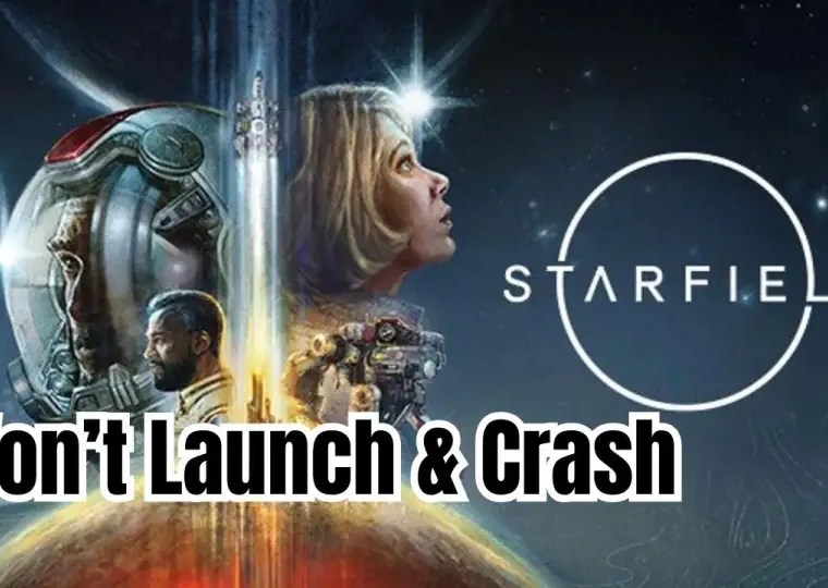 starfield won't launching
