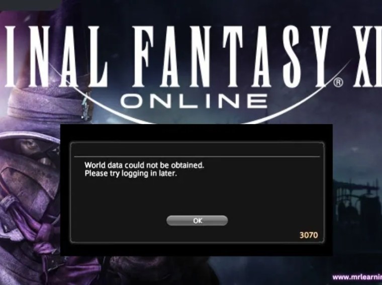 FFXIV Error 3070