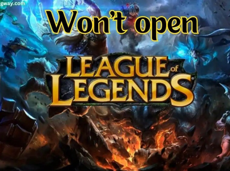 league of legends wont open