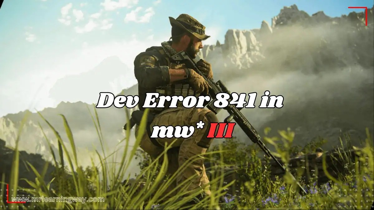 Dev Error 841