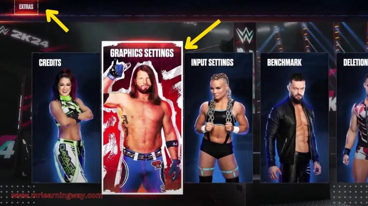 graphics settings wwe 2k24