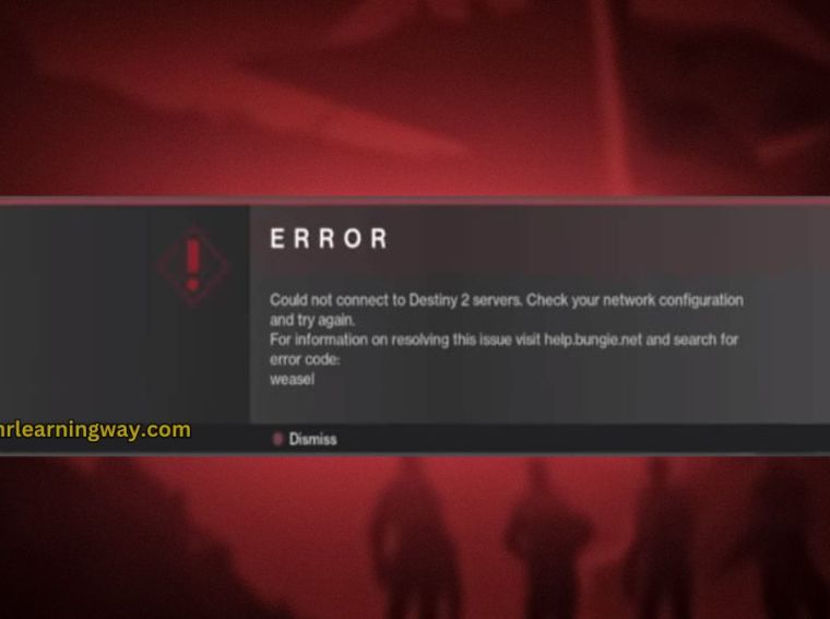 bungie error code weasel