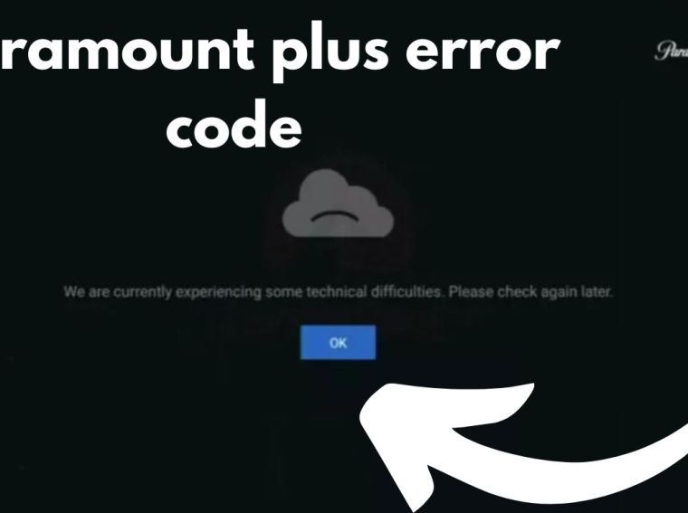 Paramount plus error code