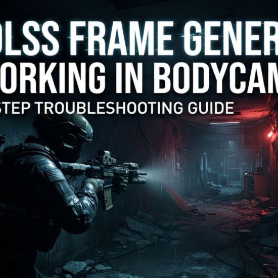 DLSS Frame Generation Not Working In Bodycam