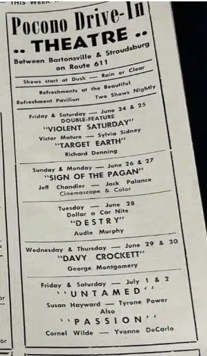 Pocono Historical Business Advertisements- Mr Local History Collection