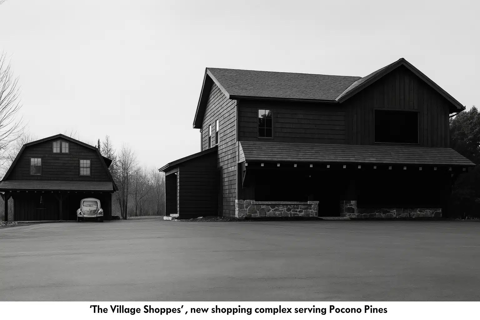 Village Shoppes on 423 Pocono Pines opening photo-1972
