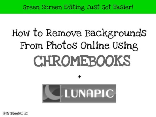 How to remove backgrounds from photos online - Lunapic