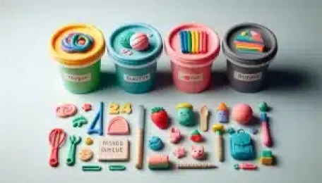 play dough tubs