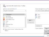 Quick Access Toolbar Qat