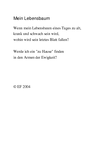 Sonstiges Mein Lebensbaum Von Traumwelten