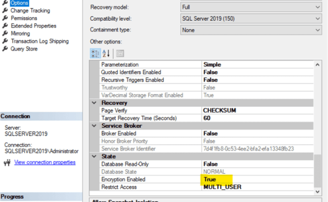Configure SQL Server Transparent Data Encryption With PowerShell