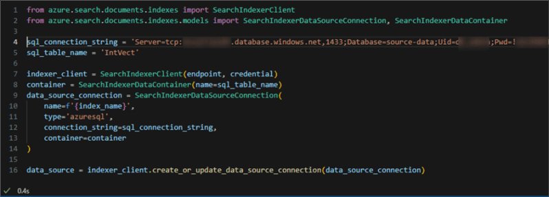 Large Language Models with Azure AI Search and Python for OpenAI RAG