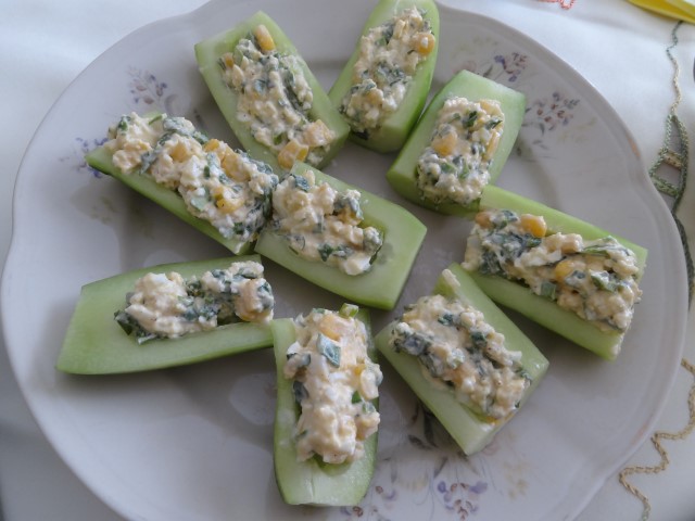 łódeczki ogórkowe