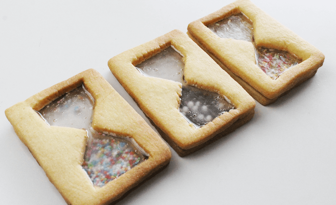 See-Through Piñata Cookies