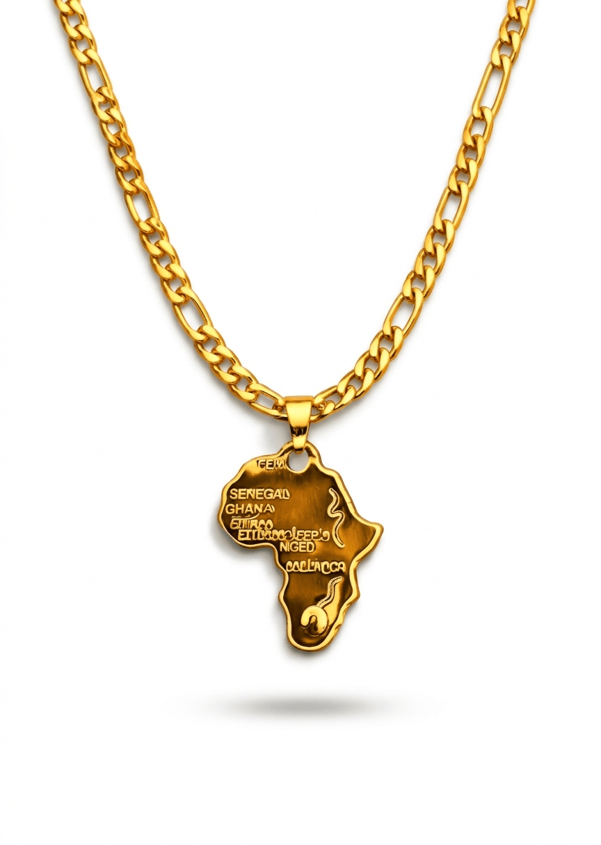 Chaine dorée- Carte Afrique