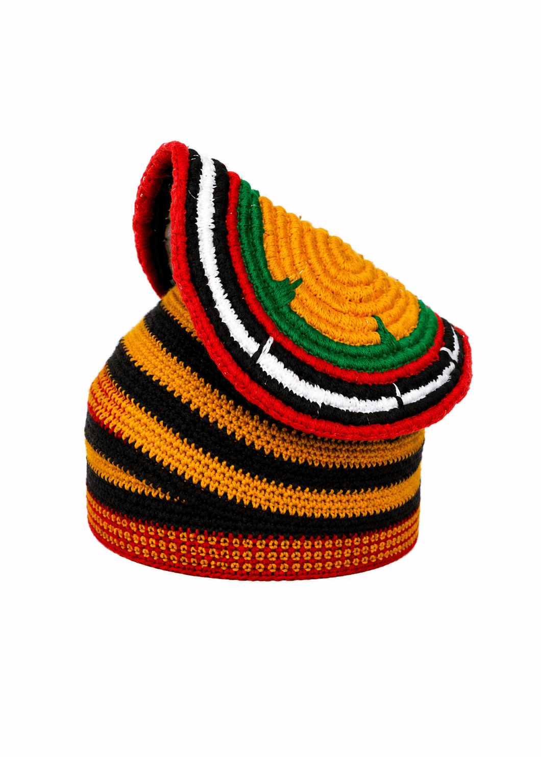 Foncha hat : chapeau traditionnel des peuples des Grasfiels (Cameroun).