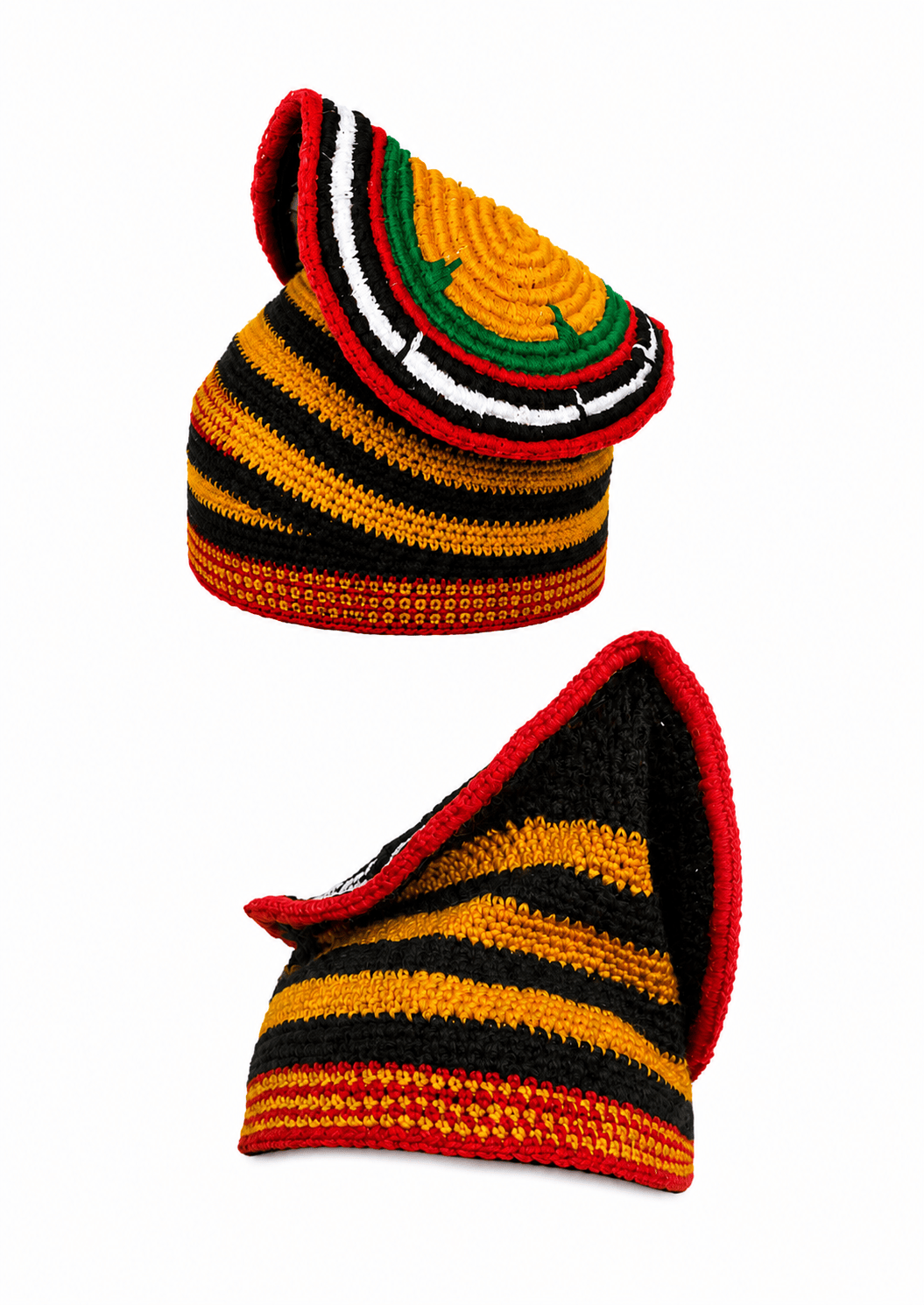 Foncha hat : chapeau traditionnel des peuples des Grasfiels (Cameroun).