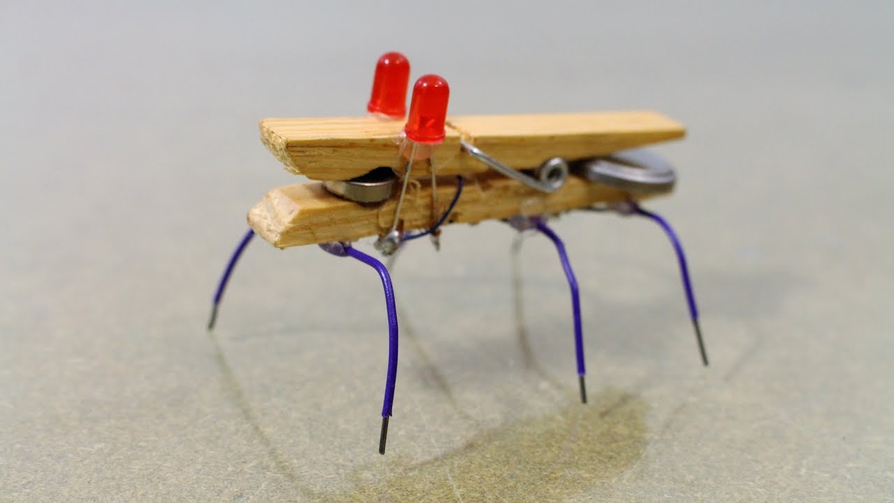 Evde Mini Böcek Robot Nasıl Yapılır? Mühendis Alemi