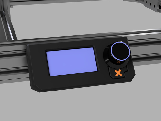 Mini 12864 LCD Display Housing for 2020 V-Slot - Image 3