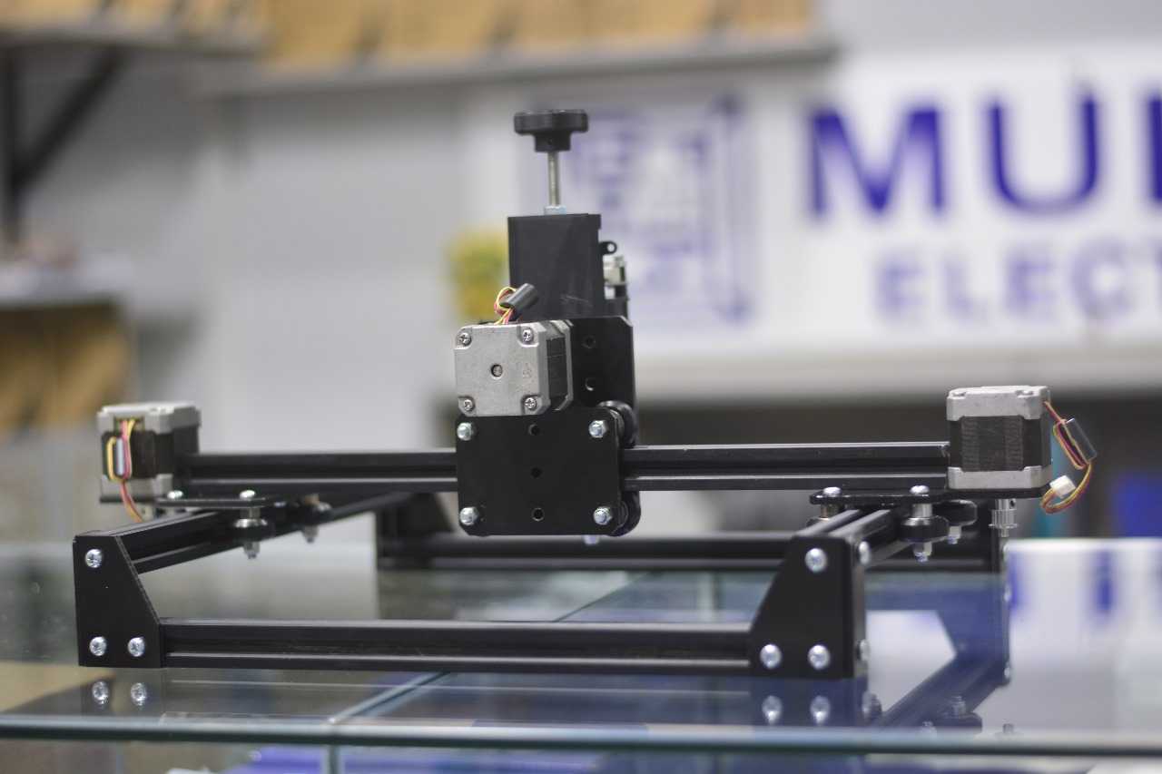 DIY Kit of A4 Size Working Area CNC Laser Engraver Machine Full Metal Body - Image 3