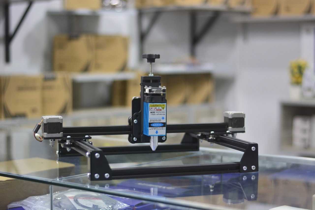 DIY Kit of A4 Size Working Area CNC Laser Engraver Machine Full Metal Body - Image 5