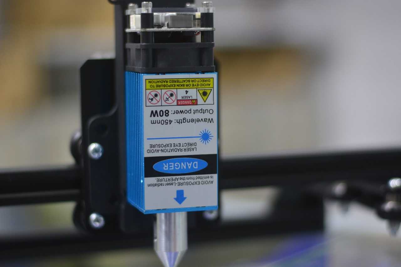 DIY Kit of A4 Size Working Area CNC Laser Engraver Machine Full Metal Body - Image 4