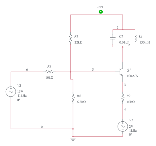 Circuit Diagram Of Amplitude Modulation And Demodulation