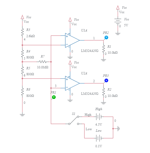 logic probe circuit diagram Circuit Diagram