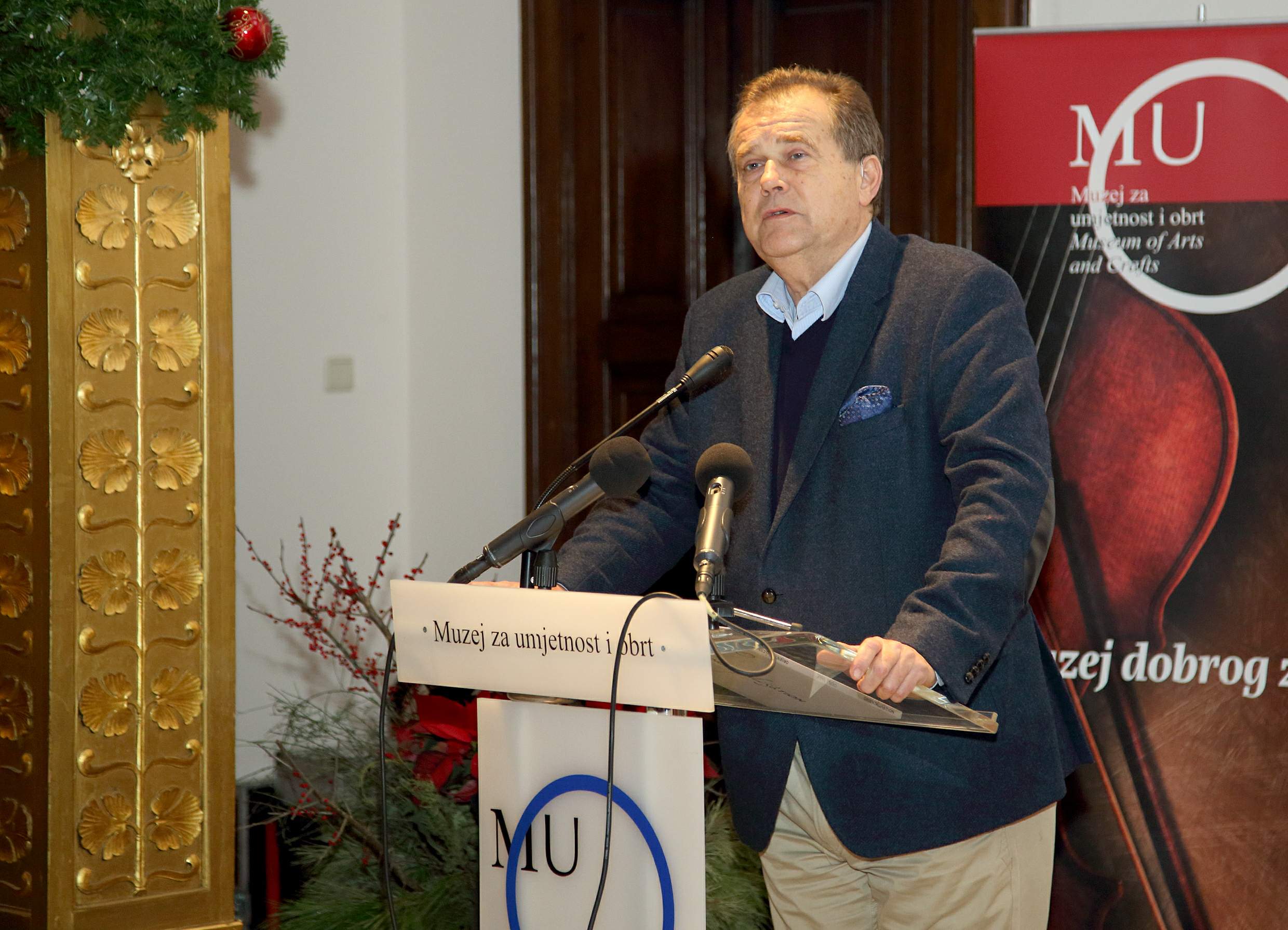 Miroslav Gašparović, ravnatelj Muzeja za umjetnost i obrt