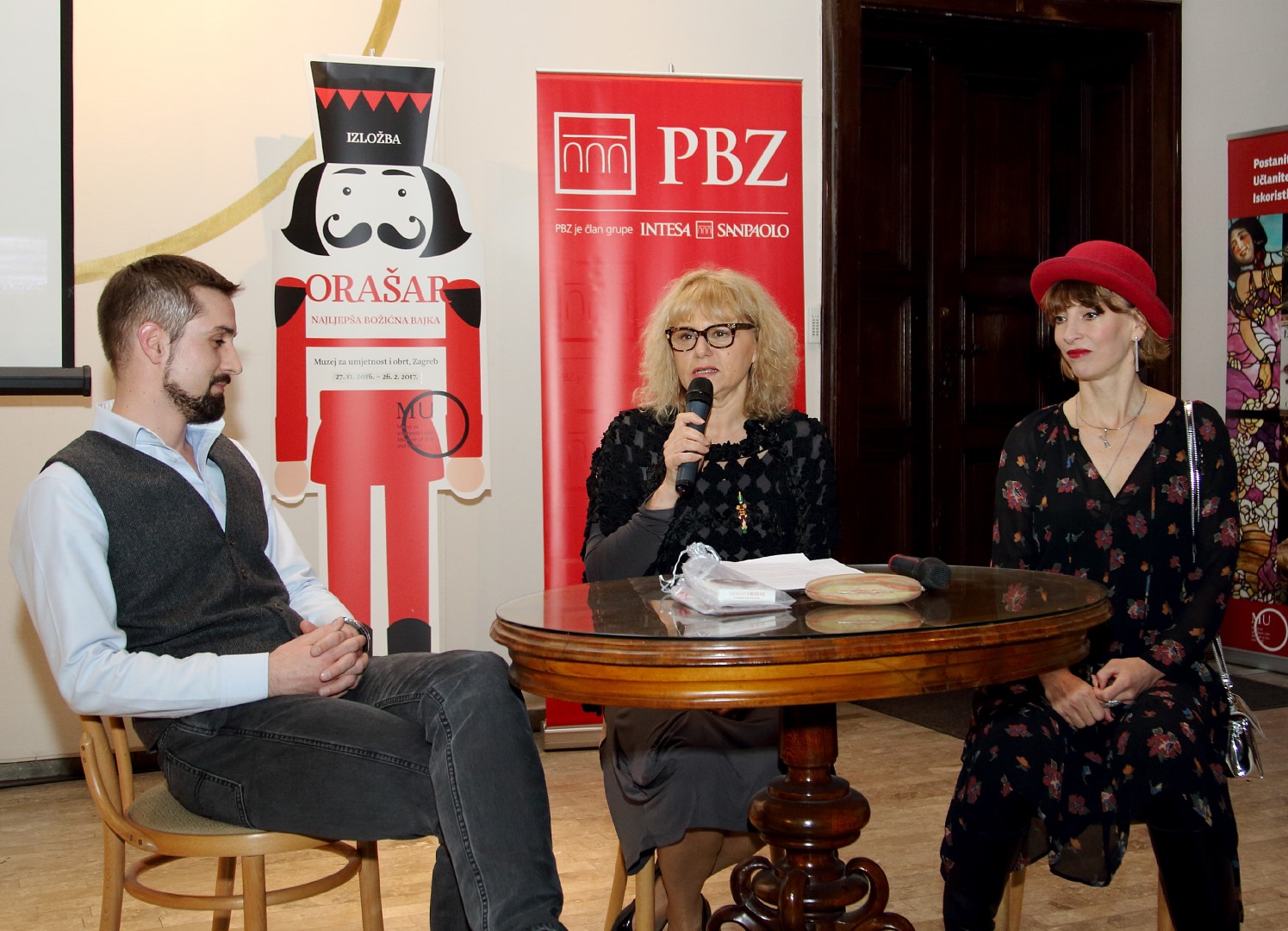 Leonard Jakovina, Vesna Ledić i Edina Plićanić (snimio: Vedran Benović)