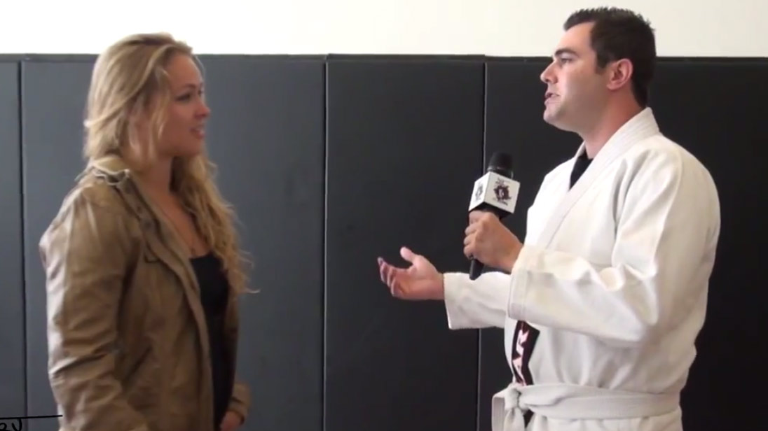 Aaron Tru and Ronda Rousey