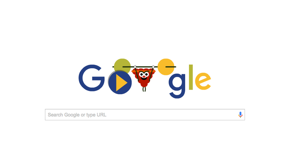 Google Strawberry Attempts Olympic Lift