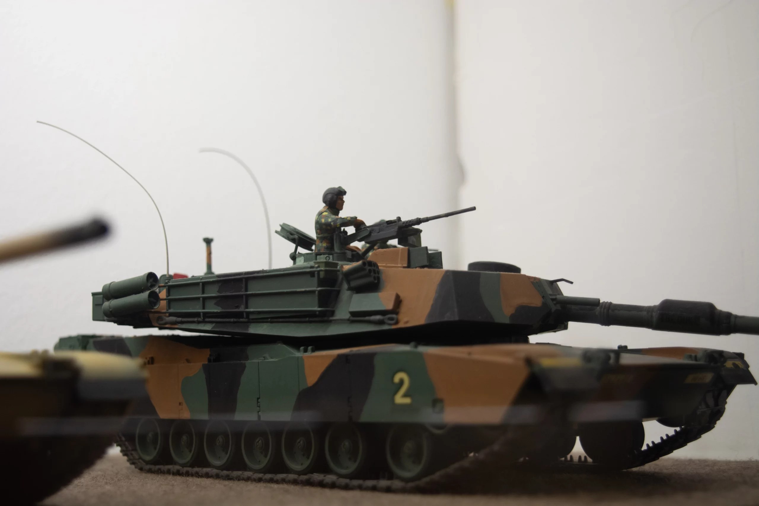 Tanques guerra s. XX Maqueta Exposición Museo L'Iber
