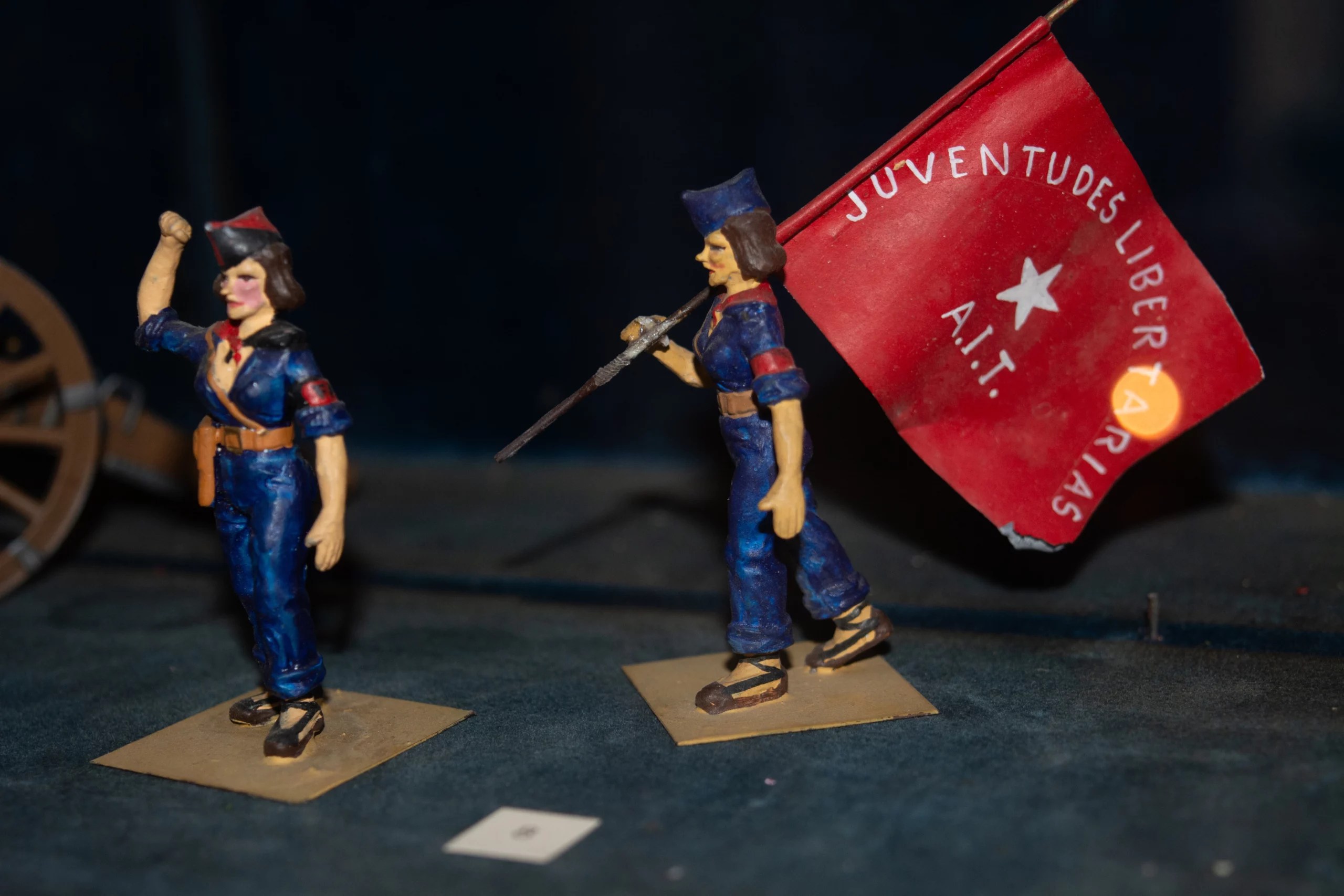 Mujeres de la historia Maqueta Exposición Museo L'Iber